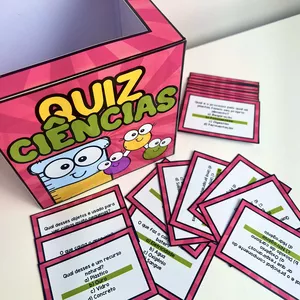 Imagem de capa para o Ebook QUIZ DA CIÊNCIAS