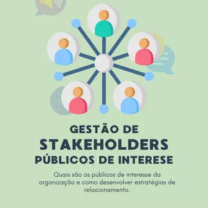 Imagem de capa para o Ebook Gestão de Públicos de Interesse (Stakeholders)