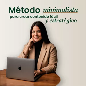 Imagen de portada para Curso online Método minimalista para crear contenido estratégico