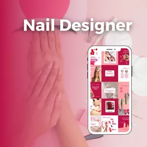 Imagem de capa para o Curso online Super Combo Canva - Nail Designer e Manicure