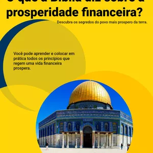 Imagem do curso O que a bíblia diz sobre prosperidade financeira?