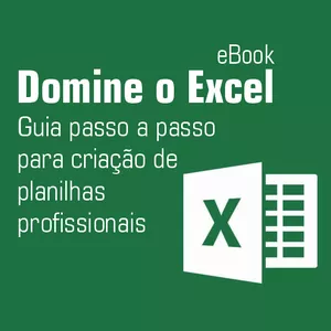 Imagem de capa para o Ebook Domine o Excel: Guia passo a passo para criação de planilhas profissionais