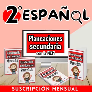 Imagen de portada para Curso online ESPAÑOL SEGUNDO GRADO- MENSUAL