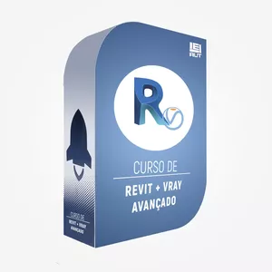 Imagem de capa para o Curso online Revit Projeto Arq + V-RAY 