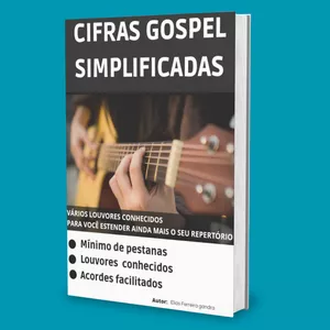 Imagem de capa para o Ebook Cifras gospel simplificadas