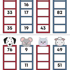 Imagem de capa para o Ebook numerais 0 a 10 - régua numérica até 100