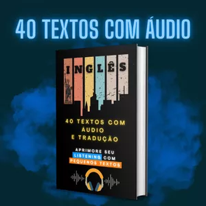 Cover image for Online course 40 Textos Em Inglês Com Áudio e Tradução