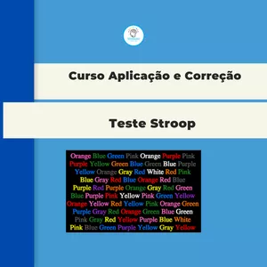 Imagem de capa para o Curso online Curso Teste Stroop 