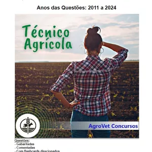 Imagem de capa para o Ebook Técnico em Agropecuária – 200 Questões CEBRASPE – 2011 a 2024 – Comentadas