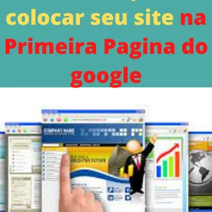 Imagem de capa para o Ebook ebook com 31 site Gratuito para colocar seu site na Primeira Pagina do google
