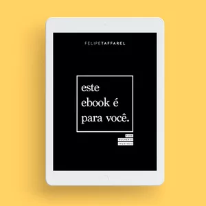 Imagem de capa para o Ebook ESTE EBOOK É PARA VOCÊ 