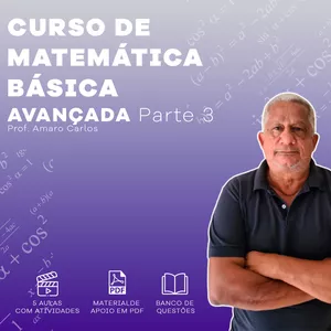 Imagem de capa para o Curso online Matemática Básica (Avançada) - 03