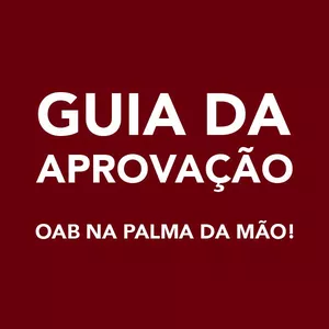 Imagem de capa para o Ebook Guia da aprovação - OAB na palma da mão