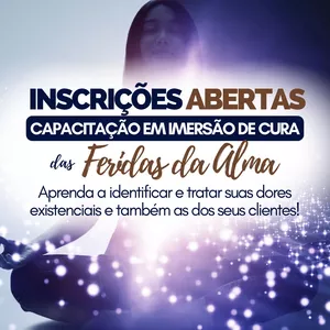 Curso Curso de Imersão de Cura das Feridas da Alma