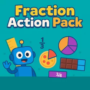 Cover image for Online course Fraction Action Pack