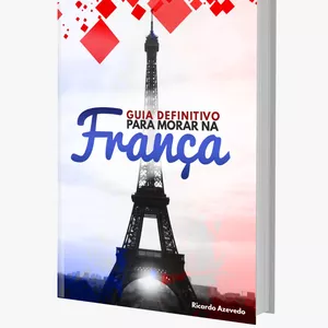 Imagem de capa para o Ebook GUIA DEFINITIVO PARA MORAR  NA FRANÇA