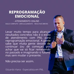 Imagem de capa para o Serviço online Reprogramação Emocional - Atendimento online
