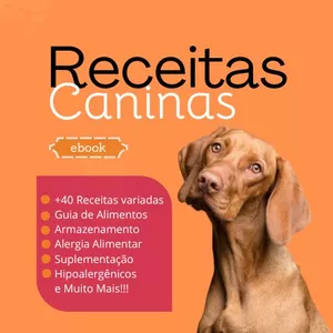 Curso Receitas Caninas - Guia Completo de Alimentação Natural para Cães