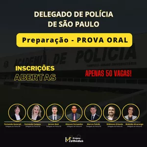 Imagem de capa para o Curso online Preparação para Prova Oral - Delegado de SP