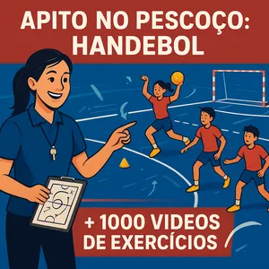 Imagem do curso APITO NO PESCOÇO: + 1000 VÍDEOS DE HANDEBOL