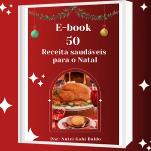 Imagem de capa para o Ebook Receitas de Natal 
