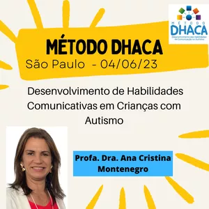 Imagem de capa para o Evento presencial Método DHACA - habilidades para autismo