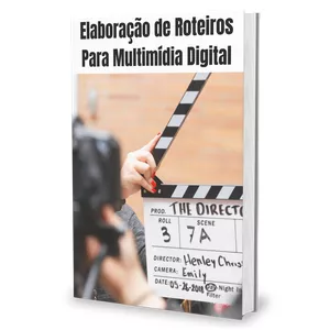 Imagem de capa para o Ebook Elaboração de Roteiros para Multimídia Digital