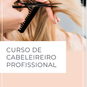 Imagem de capa para o Curso online Curso de Cabeleireiro Profissional Online