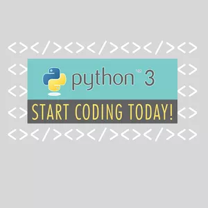 Cover image for Online course Start Python 3 Programming Today!