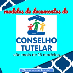 Imagem de capa para o Ebook MODELOS DE DOCUMENTOS DO CONSELHO TUTELAR