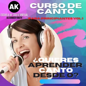 Imagen de portada para Curso online CURSO DE CANTO PARA PRINCIPIANTES 