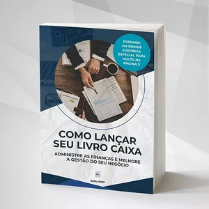 Imagem de capa para o Ebook Livro Caixa com Gestão