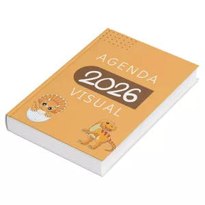 Imagen de portada para Ebook Agenda Visual Dino  2026