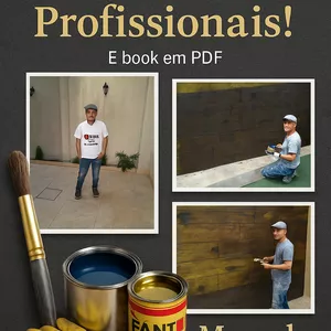 Imagem de capa para o Ebook Os Segredos dos Pintores Profissionais em Pdf!