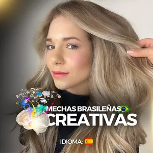 Imagen de portada para Curso online Mechas Brasileñas Creativas
