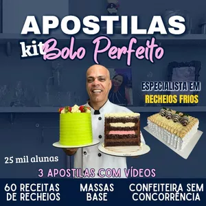 Imagem de capa para o Curso online Kit Bolo perfeito