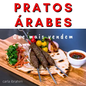 Imagem de capa para o Ebook Culinária Árabe - Pratos que mais vendem