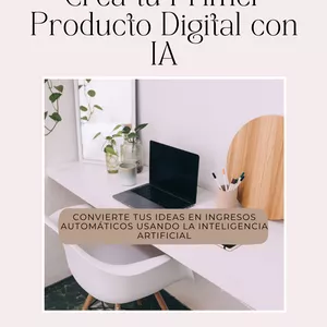 Imagen de portada para Ebook Crea tu Primer Producto Digital con IA