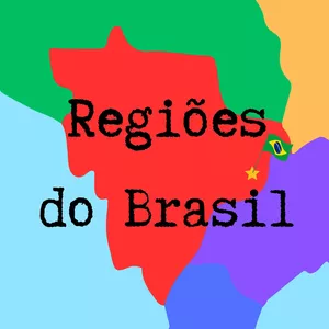 Imagem de capa para o Ebook Regiões do Brasil - Atividades