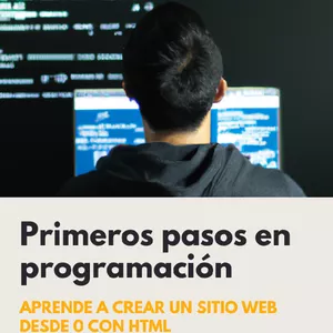 Imagen de portada para Ebook Crea un sitio web desde 0 con HTML