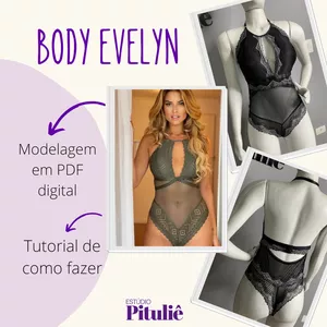 Imagem de capa para o Curso online Body Evelyn - Molde em PDF + Aula