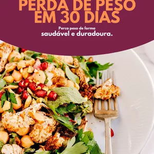Imagem de capa para o Ebook 10 Receitas para Perda de Peso em 30 Dias