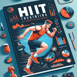 Imagem de capa para o Ebook Treino HIIT: Queime Gordura em 15 Minutos por Dia