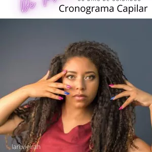 Imagem de capa para o Ebook Para todas as cacheadas de plantão 