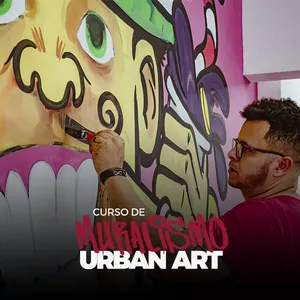 Imagem de capa para o Curso online ARTE URBANA-MURALISMO