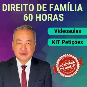 Imagem do curso Direito de Família Completo 60 HORAS + KIT Modelos de Petições