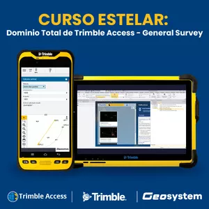 Imagen de portada para Curso online Curso Estelar: Dominio Total de Trimble Access - General Survey
