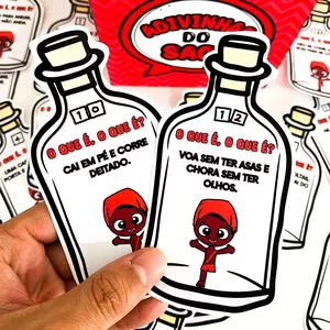 Imagem de capa para o Ebook ⭐️Adivinhas do Saci