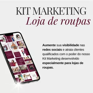 Imagem de capa para o Curso online Kit Marketing - Loja de Roupas