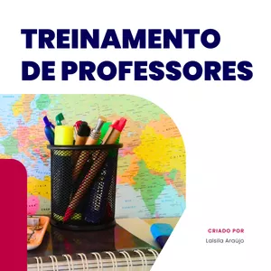 Imagem de capa para o Ebook Treinamento de Professores em Metodologias Ativas e Tecnologias Educacionais